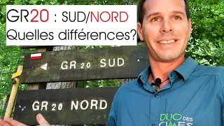 GR20 Nord GR20 SUD : Quelles différences ?