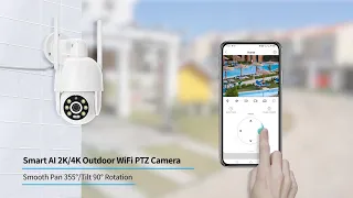 ONVIF WIFI Camera - The Best Security AI Camera in 2022- Techage CCTV Camera Review