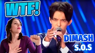 🎶 DIMASH  - S.O.S. 🎶  CANTANTE Y ACTRIZ REACCIONA POR PRIMERA VEZ