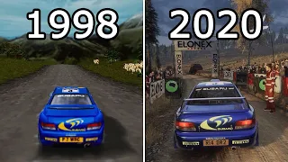 Evolution of Colin McRae Rally and DiRT (1998-2020)