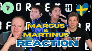 🇸🇪 Marcus & Martinus - Unforgettable | REACTION | Sweden | Eurovision #ESC2024