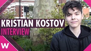 Kristian Kostov (Bulgaria 2017) @ London Eurovision Party  | INTERVIEW