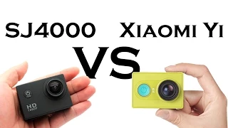 Тест Xiaomi Yi vs. SJ4000 / Test Xiaomi Yi vs. SJ4000