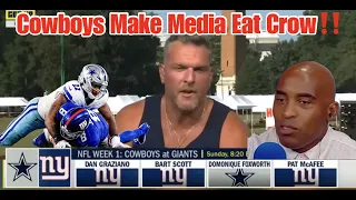 Cowboys Whoop Giants 40-0 | National Media MUST Eat Crow 👀👀👀 #cowboys #nygiants