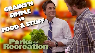 Grain'n Simple Vs Food and Stuff - Parks and Recreation | Comedy Bites