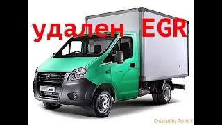 Газель  NEXT Cummins : прошивка и удаление  EGR