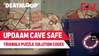 Deathloop Triangle Map Cave Safe Code Puzzle Solution in Updaam