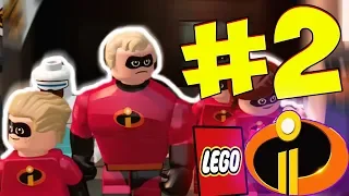 Лего Суперсемейка 2 : Прохождение - Часть 2 (СУПЕРГЕРОИ ЗАПРЕЩЕНЫ) || Lego The Incredibles 2