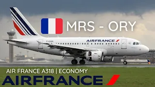 TRIP REPORT | Air France A318-100 | Marseille (MRS) to Paris (ORY) | Economy