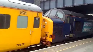 Class 37's at clapham junction 1Q14