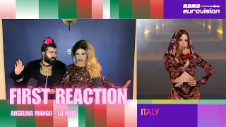 🇮🇹 Italy | Angelina Mango - La Noia - First Reaction - Eurovision 2024