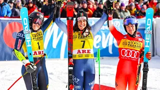 FIS Alpine Ski World Cup - Women's Giant Slalom  (Run 2) - Are SWE - 2024