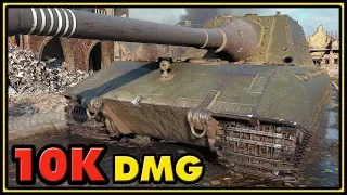 Jagdpanzer E-100 - 10K Damage - World of Tanks Gameplay
