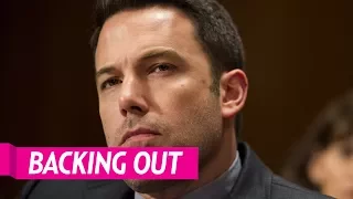 Ben Affleck Drops Out Of Netflix Movie To Focus On His Family