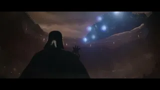 LORD VADER SCENE WITH IMPERIAL MARCH MUSIC OBIWAN KENOBI EPISODE 5