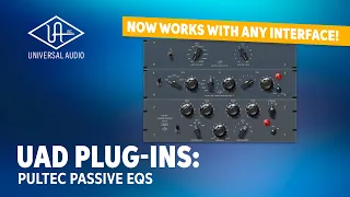 Universal Audio UAD Pultec Passive EQ Collection Plug-in Demo