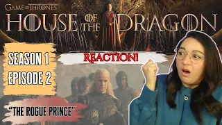 First Time Watching! House of the Dragon 1x2 "The Rogue Prince"