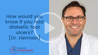 How would you know if you had diabetic foot ulcers?