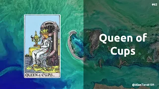 Tarot Reading 101: Queen of Cups (Love/Career/Money/Finance Meanings) with English Subtitles/中文字幕