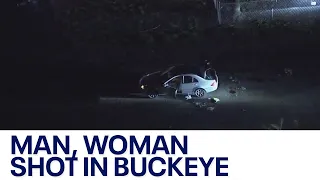 Man, woman found shot inside car in Buckeye