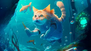 EVERYONE TO THE BOTTOM! OR HOW CAT NAMED SEA BASS HAVE BOUGHT A SONAR ► Cat Goes Fishing |4|