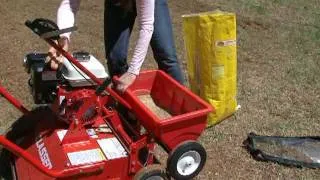 Operating the Classen Turf Seeder