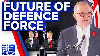 Future of Australia's defence force set to be revealed | 9 News Australia