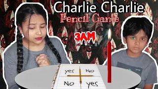 Charlie Charlie Pencil Game At 3 am *Gone Wrong* 😰