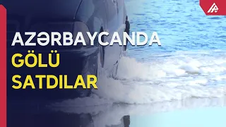 Bakıda gölü hissə-hissə satıb yaşayış məskəni elədilər, hər şey su altında qaldı – APA TV