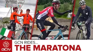 GCN Rides The Maratona dles Dolomites 2017