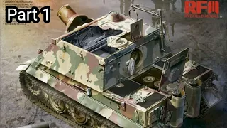 RFM 1/35 STURM TIGER(Full Interior)Build - part1