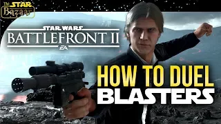 How to Duel With Blasters | Battlefront 2 Tips & Tricks