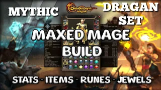 Drakensang Online ,ENDGAME MAGE BUILD WITH DRAGAN SET !!!!