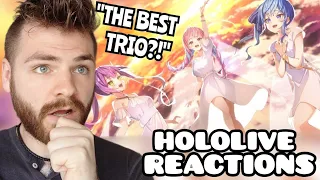 First Time Reacting to STARTEND "Asu No Yozora" | Watame "What an amazing swing" | HOLOLIVE REACTION