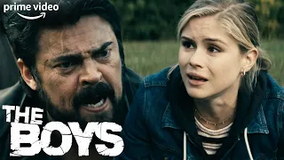 Butcher and Starlight Steal A Car To Try and Save Hughie | The Boys | Prime Video