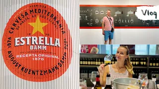 ВЛОГ для любителей пива. Пивоварня Estrella Damm в Барселоне с дегустацией