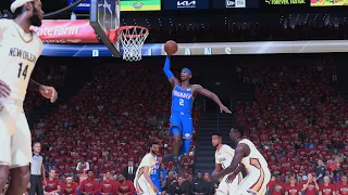 OKLAHOMA CITY THUNDER vs NEW ORLEANS PELICANS FULL GAME 4 [ NBA 2K24 GAMEPLAY  PS5 4K UHD #nba