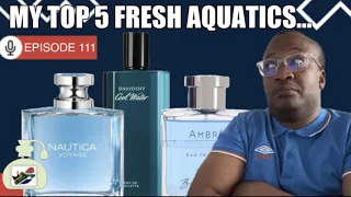 TOP 5 Fresh & Aquatic Fragrances | Fresh To Death | Spring Has Sprung