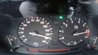 BMW E34 V12 m70b54 0-260 Acceleration