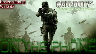 COD4: MW ON THE PHONE | COD4: MW НА ТЕЛЕФОНЕ | Horizon Emu 3 | Snapdragon® 8+ Gen 1 #emulator #cod