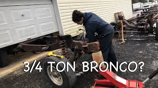 SUPERDUTY axle swap!  #WRONCO [Ep.2]