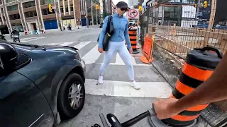 Brakeless in Downtown Toronto - Running Errands on a Track Bike