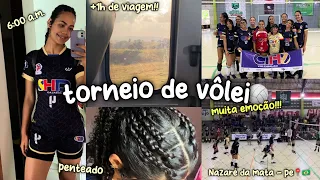 vlog: TORNEIO DE VÔLEI em outra cidade 🏐✨| Alana Vitória