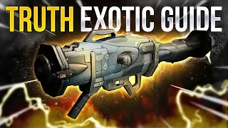 HOW TO GET TRUTH! Full Exotic Quest Guide (Destiny 2: Penumbra)