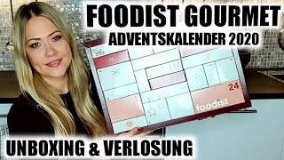 Foodist Gourmet Adventskalender 2020 | Mini Unboxing, Verkostung & Verlosung