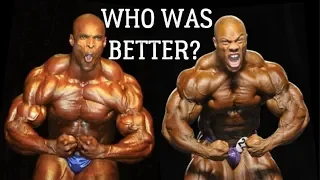 Ronnie Coleman(1999 Olympia) vs Phil Heath(2011 Olympia)