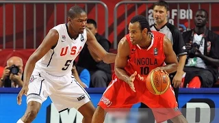 USA vs Angola 2010 FIBA World Basketball Championship Top 16 Round FULL GAME English