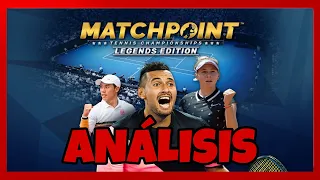 Matchpoint Tennis Championships Análisis / Review. PC, Xbox Series, PS4, PS5, Nintendo Switch.