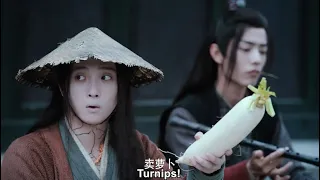 Weiying successfully helped Ning recovermind and took him to sell turnips.So funny!