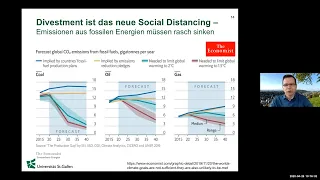 HSG Insights: Corona-Klimakrise/Umgang mit exponentiellen Veränderungen.Webinar Prof. R. Wüstenhagen